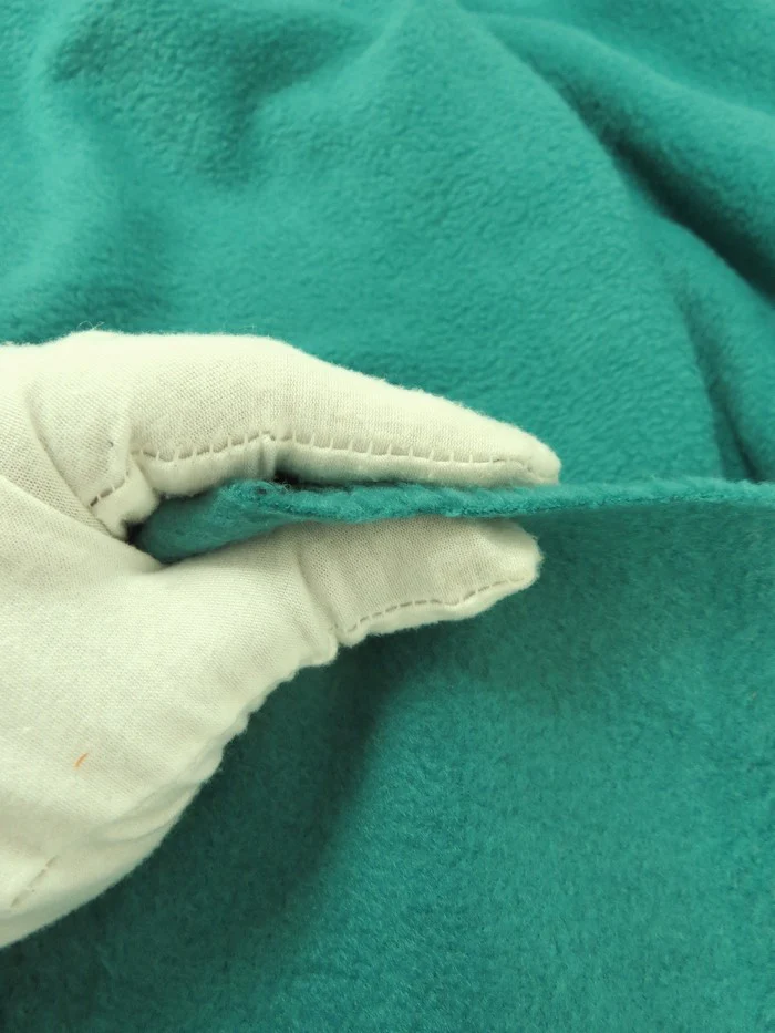 Solid Fleece Fabric / Hunter Green - Image 4